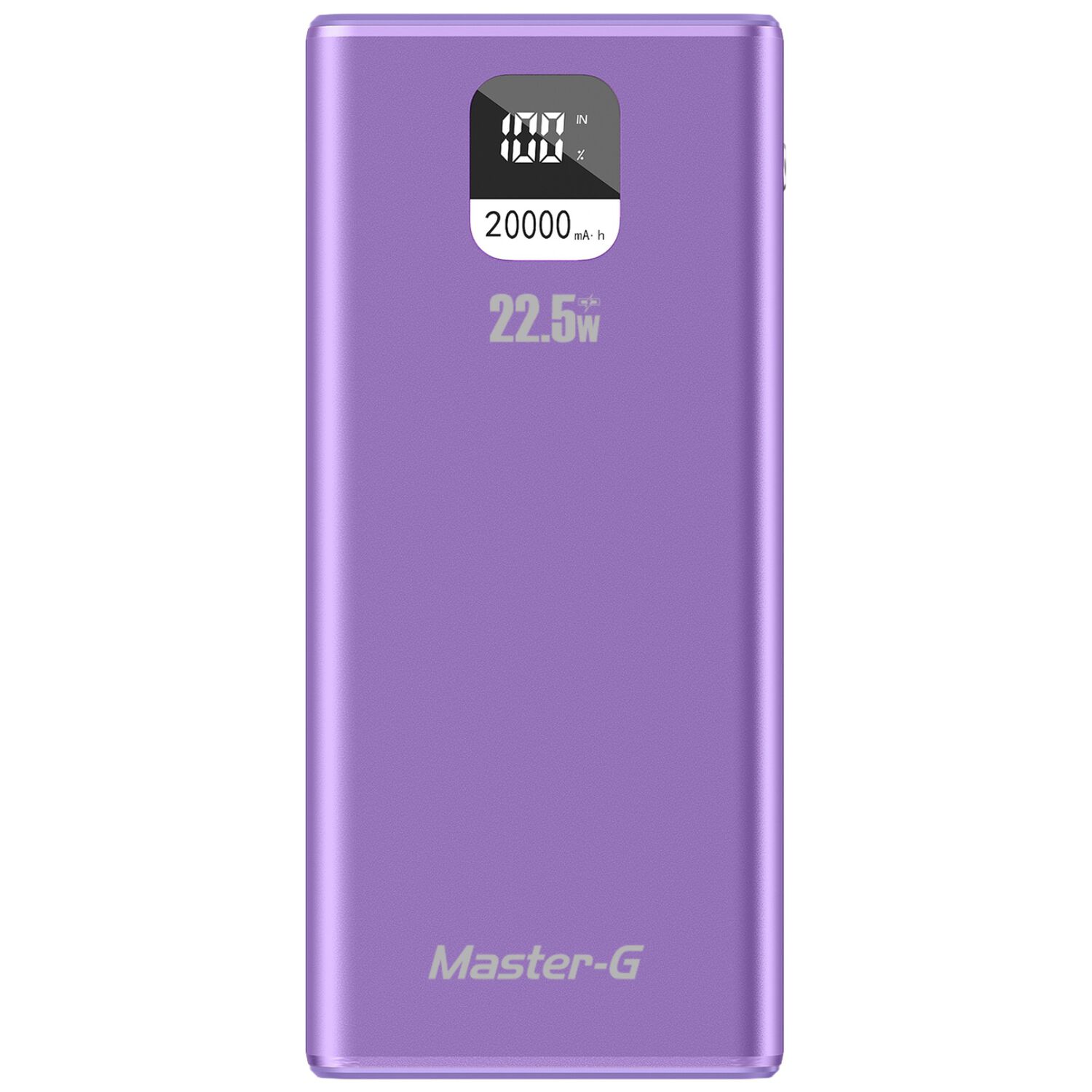 Bater&iacute;a Externa Power Bank 20000 Mah 22.5w Ucp20mpd Morada image number 1.0